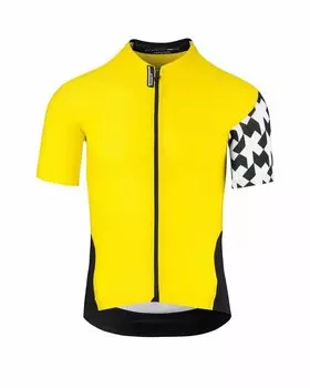 Велоджерси ASSOS SS.equipeJersey evo8 volt, короткий рукав, Yellow