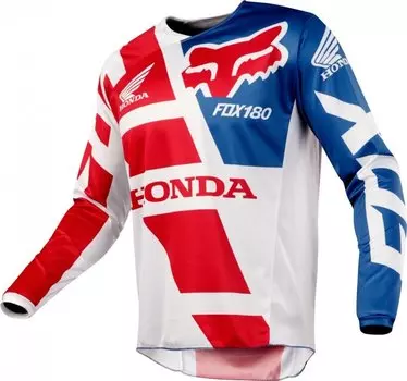 Велоджерси Fox 180 Honda Jersey, красный 2018