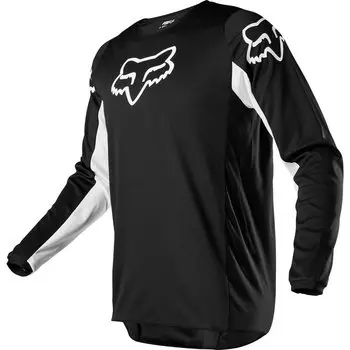 Велоджерси Fox 180 Prix Jersey, черно-белый 2020 (Размер: XXXL)