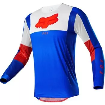 Велоджерси Fox Airline Pilr LE Jersey, Blue/Red