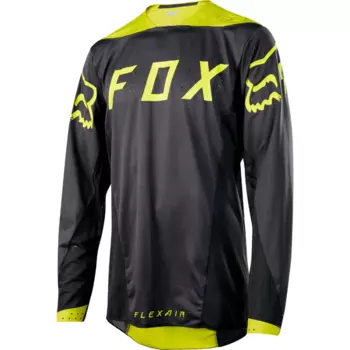 Велоджерси Fox Flexair LS Moth Jersey Black/Yellow