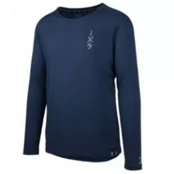 Велоджерси IXS Flow Merino LS. синий, 2024, 473-510-4370-047-L