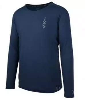 Велоджерси IXS Flow Merino LS. синий, 2024, 473-510-4370-047-L (Размер: M)