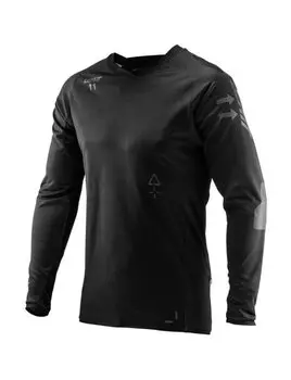 Велоджерси Leatt DBX 5.0 All Mountain Jersey, черный 2020