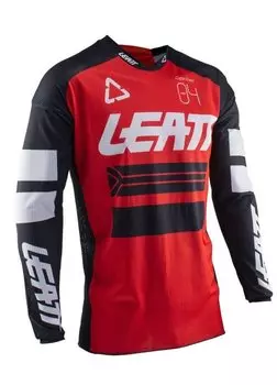 Велоджерси Leatt GPX 4.5 X-Flow Jersey, красный, 2020 (Размер: M)