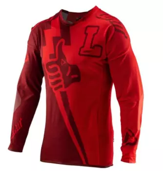 Велоджерси Leatt Jersey DBX 4.0 UltraWeld Stadium Ruby 2019