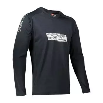 Велоджерси Leatt MTB 2.0 Long Jersey, black, 2021