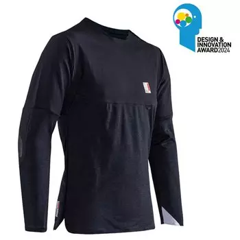Велоджерси Leatt MTB All Mountain 5.0 Jersey, Black, 2024, 5024120702 (Размер: XL, Цвет: Черный)