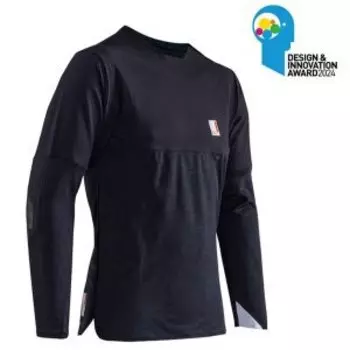 Велоджерси Leatt MTB All Mountain 5.0 Jersey, Black, 2024, 5024120702