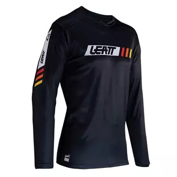 Велоджерси Leatt MTB Enduro 4.0 Jersey, Black, 2024, 5024120452 (Размер: L, Цвет: Черный)