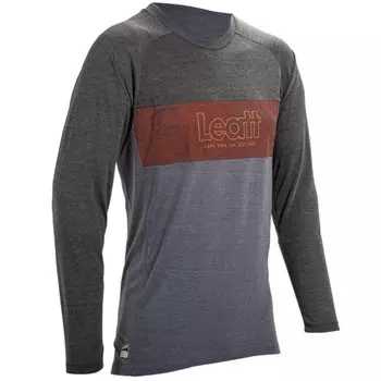 Велоджерси Leatt MTB Gravity 2.0 Jersey, Black, 2025, 5025010902 (Размер: XL, Цвет: Черный)