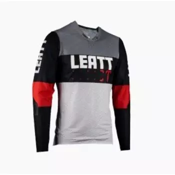 Велоджерси Leatt MTB Gravity 4.0 Jersey, Titanium, S, 2023, 5023036051