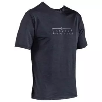 Велоджерси Leatt MTB Trail 1.0 Jersey, Black, 2024, 5024130422