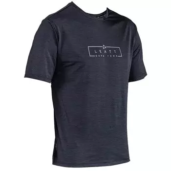 Велоджерси Leatt MTB Trail 1.0 Jersey, Black, 2024, 5024130421