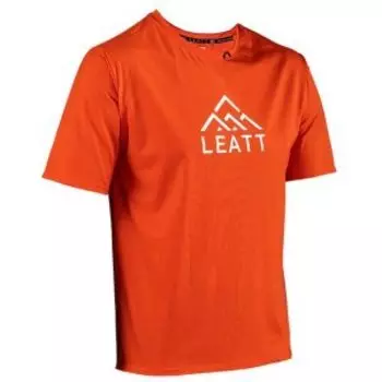 Велоджерси Leatt MTB Trail 1.0 X-Flow Jersey, Glow, 2024, 5024130482