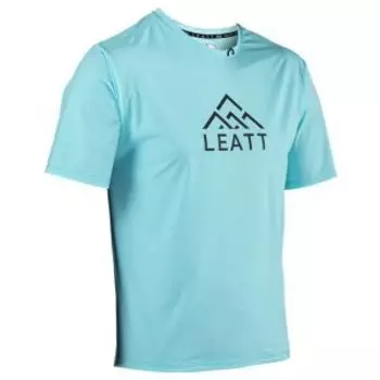 Велоджерси Leatt MTB Trail 1.0 X-Flow Jersey, Aqua, 2024, 5024130473