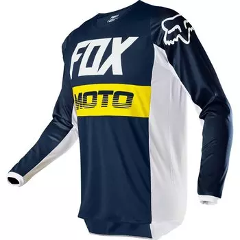 Велоджерси подростковая Fox 180 Fyce Youth Jersey, Navy, 2020 (Размер: S)