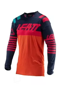 Велоджерси подростковая Leatt GPX 2.5 Jersey Junior Ink/Orange 2019