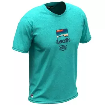 Велоджерси подростковая Leatt MTB All Mountain 2.0 Junior Jersey, Aqua, 2024, 5024140201 (Размер: S, Цвет: Aqua)