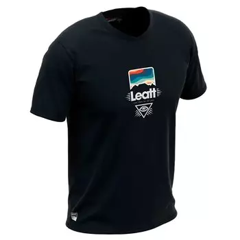 Велоджерси подростковая Leatt MTB All Mountain 2.0 Junior Jersey, Black, 2024, 5024140212