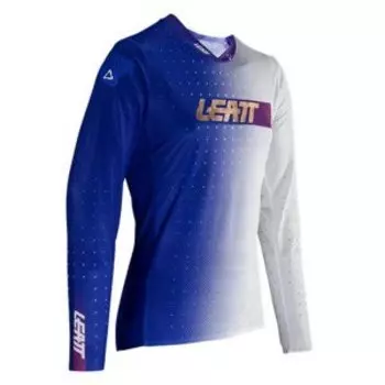 Велоджерси подростковая Leatt MTB Gravity 4.0 Junior Jersey, UltraBlue, 2024, 5024140131