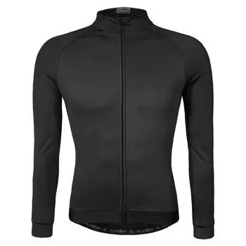 Велоджерси с рукавом Funkier Parma-LW J-930-LW Black Men Active LS Thermal Microfleece Warm Breathable, черная, 12-177 (Размер: L, цвет: черный )