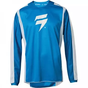 Велоджерси Shift Whit3 Label Race 2 Jersey, сине-белый 2019