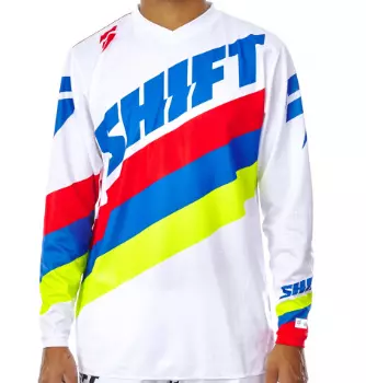 Велоджерси Shift White Tarmac Jersey, белый 2017