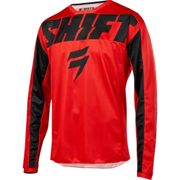 Велоджерси Shift White York Jersey, красный 2019