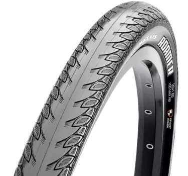 Велопокрышка MAXXIS ROAMER, 700X42C, hybrid, wire, dual compound, 60TPI, ETB96356000