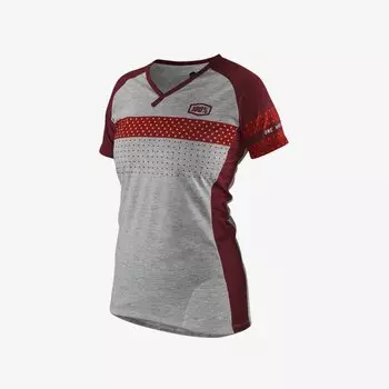 Велоджерси женская 100% Airmatic Womens Jersey, красный 2019