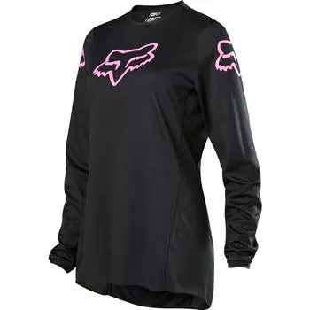 Велоджерси женская Fox 180 Prix Womens Jersey, черно-розовый 2020 (Размер: XXL)