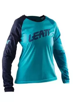 Велоджерси женская Leatt DBX 2.0 Long Womens Jersey Mint 2020