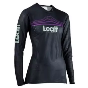 Велоджерси женская Leatt MTB Gravity 4.0W Jersey, Black, 2024, 5024130602