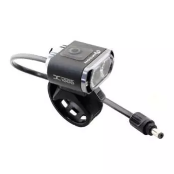 Велофара Moon X-Power 1000, передний,1000 люмен, 2 диода, 7 режимов, внешняя батарея, чёрный, WP_X-Power1000_W_2_LED