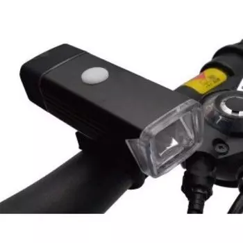 Велофара на руль Briviga USB 200, алюминиевый корпус, Cree XP-E, 200 лм, встроенный аккумулятор 1200 мАч, EBL-3301