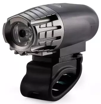 Велофара на руль Briviga USB 350 Plus, мощный диод Cree XP-G2, 300 лм, встроенный аккумулятор 1200, EBL-2256A