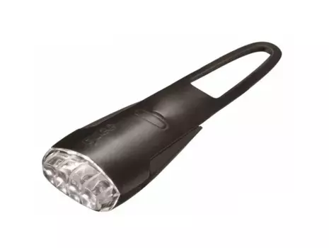 Велофара передняя GUEE TADPOLE Eco, аккумулятор, micro USB порт, 3,7V/260mAh, 4 Super LED Light, черный, GU-SLA1-FA1-BL