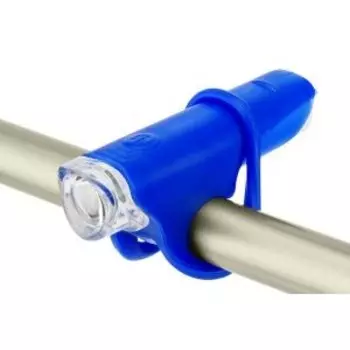 Велофонарь Jing Yi JY-267-G, передний, 1 LED, синий, LU073732
