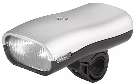 Велофонарь Jing Yi JY-820, передний, серебряно-черный, LU033230