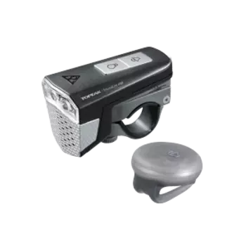 Фара велосипедная Topeak SoundLite USB, передняя, Black, TMS077B