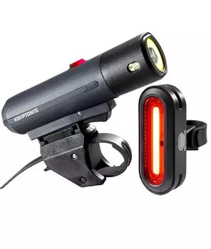 Велофонарь (комплект) Kryptonite Alley F-650 &amp; Avenue R-50 Set 2020