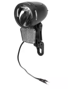 Велофонарь M-WAVE Apollon E 80, E-Bike 6-48В постоянного тока, передний, для динамо, 2,4 Вт, 80 Lux, 466141