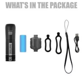 Велофонарь на руль Briviga, LW-F600MAGCLIP