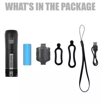 Велофонарь на руль Briviga, LW-F600MAGCLIP