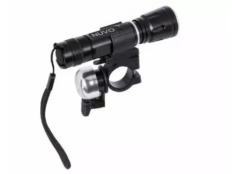 Велофонарь NUVO, в комплекте с держателем-велозвонком, NH-B470