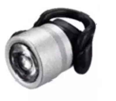 Велофонарь передний D-LIGHT CG-212W 1диод Li-Ion АКБ USB-зарядка+кабель белый корпус 6-6541111