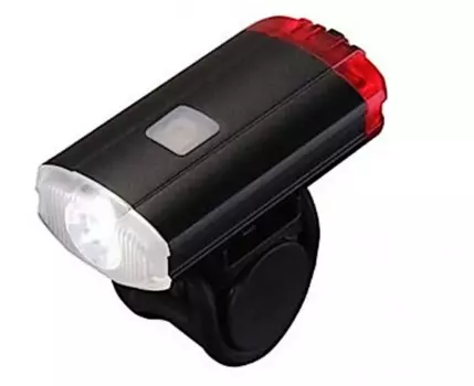 Велофонарь передний STG FL1612, 200 lm, 800 mAH, крепление на шлем/руль, Х103268