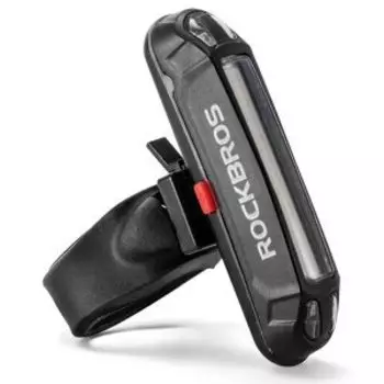 Велофонарь ROCKBROS, задний, мягкий свет, диодный, 3 режима, USB, RB_A54BK