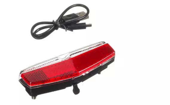 Велофонарь задний STG JY-553, USB, Х98548